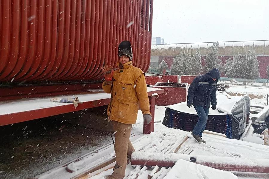 現(xiàn)場直擊｜烏茲別克斯坦大型燃氣蒸汽鍋爐項目怎么樣了？